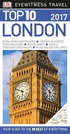top 10 london 1st edition dk travel 1465445528, 978-1465445520
