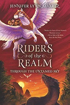 riders of the realm #2 through the untamed sky a thrilling fantasy series about a war with giants and a