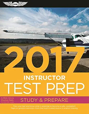 instructor test prep 2017 book and tutorial software bundle study and prepare pass your test and know what is