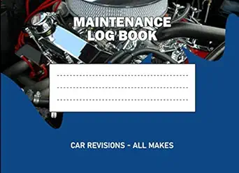 vehicle maintenance log book repair log book service record book journal for all vehicles cars trucks