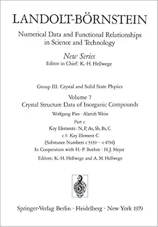 key element c / schla 1/4sselelement c 1st edition w pies ,a weiss ,h p boehm ,h j meyer 3540094911,