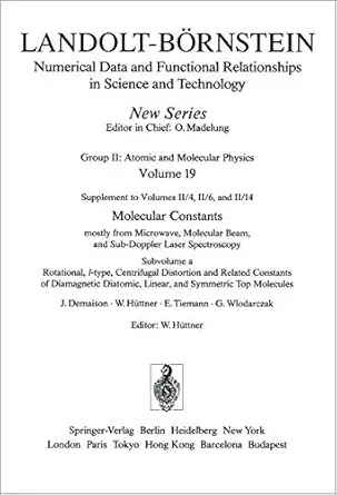 rotational l type centrifugal distortion and related constants of diamagnetic diatomic linear and symmetric