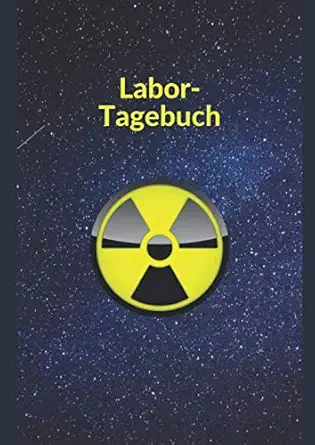 labortagebuch notizbuch fa 1/4r studenten laboranten chemiker uva format a4 120 seiten kariert atomdesign 1st