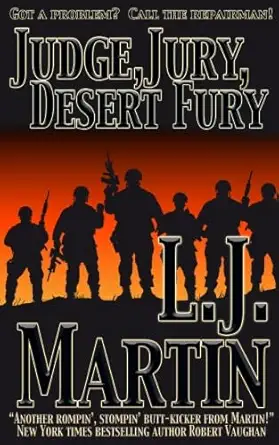 judge jury desert fury 1st edition l j martin 1629183660, 978-1629183664