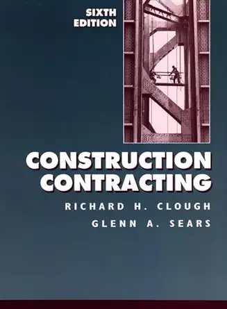 construction contracting 1st edition s keoki sears ,glenn a sears 0471309680, 978-0471309680