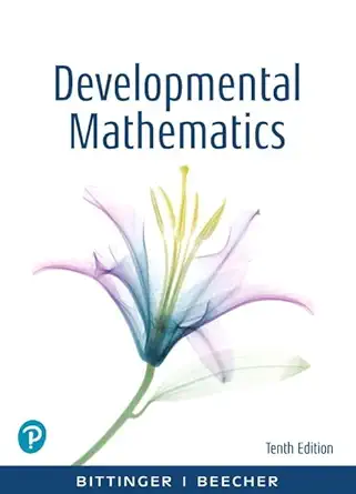 developmental mathematics college mathematics and introductory algebra plus mylab math with pearson etext 24