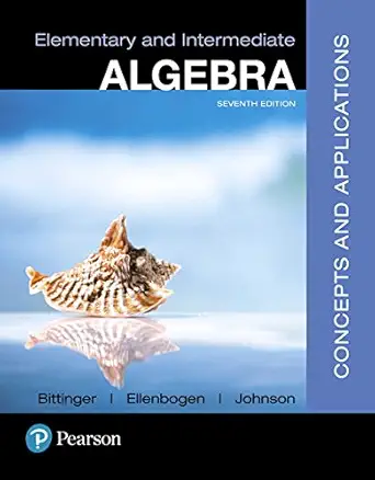 elementary and intermediate algebra concepts and applications plus mylab math access card package 1st edition