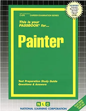 painter 1st edition national learning corporation 0837305705, 978-0837305707