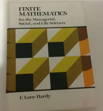 finite mathematics for the managerial social and life sciences 1st edition f lane hardy 0314779000,
