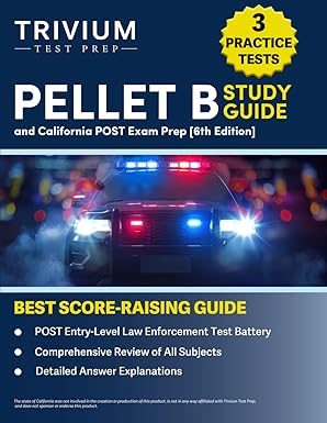 pellet b study guide 3 practice tests and california post exam prep 1st edition b hettinger 1637987226,