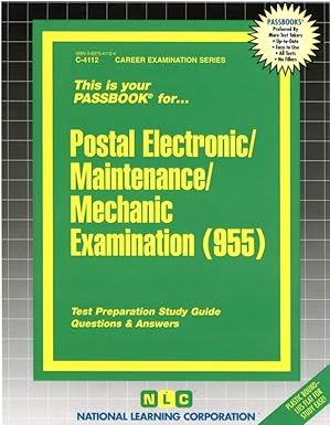 postal electronic/maintenance/mechanic examination 1st edition national learning corporation 0837341124,