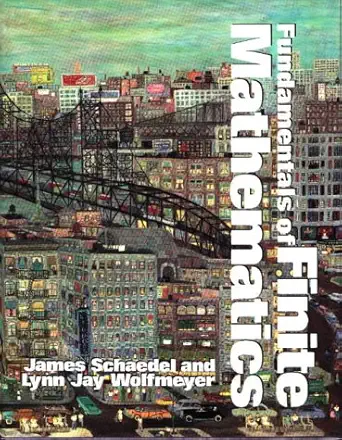 fundamentals of finite mathematics 1st edition james schaedel 0830411054, 978-0830411054