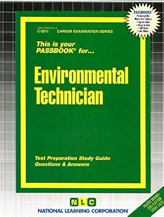 environmental technician 1st edition national learning corporation 0837333113, 978-0837333113
