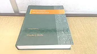 ecological methodology 1st edition charles j krebs 0321021738, 978-0321021731