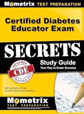 certified diabetes educator exam secrets study guide cde test review for the certified diabetes educator exam