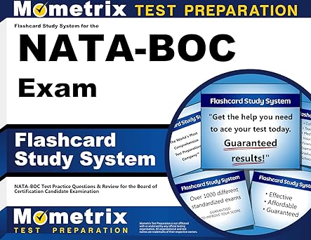 flashcard study system for the nata boc exam nata boc test practice questions and review for the board of