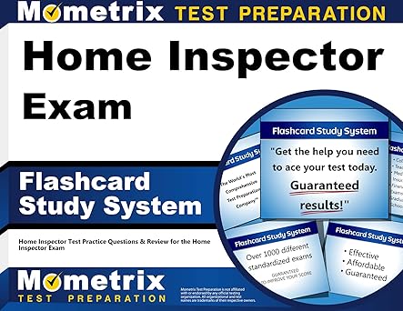 home inspector exam flashcard study system home inspector test practice questions and review for the home