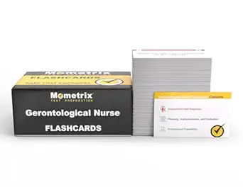 gerontological nurse exam study cards gerontological nurse practitioner certification review and practice