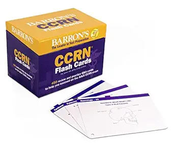 ccrn exam flash cards 1st edition pat juarez rn ms 1438079001, 978-1438079004