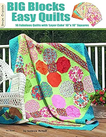 big blocks easy quilts 16 fabulous quilts with layer cake squares simple quilting instructions to make 10 x