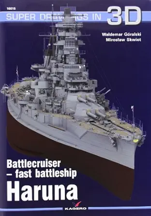 battlecruiser fast battleship haruna 1st edition miroslaw skwiot 836287838x, 978-8362878383