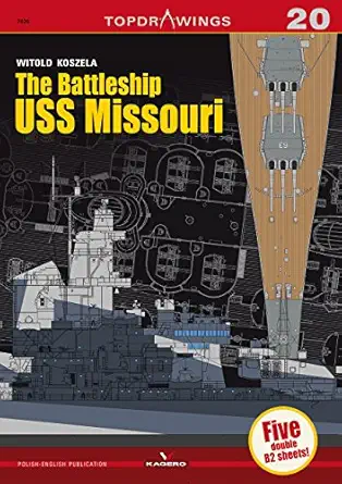 the battleship uss missouri 1st edition witold koszela 8364596128, 978-8364596124