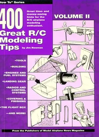 400 great r/c modeling tips 1st edition jim newman 0911295178, 978-0911295177