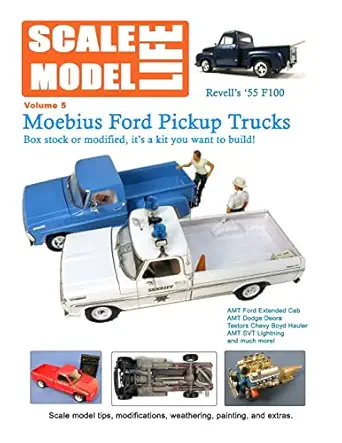 scale model life featuring pickup trucks 1st edition bruce kimball 1523483202, 978-1523483204