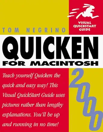 quicken 2000 for macintosh 1st edition tom negrino 0201699648, 978-0201699647