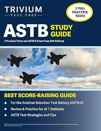 astb study guide 2 practice tests and astb e exam prep 1st edition elissa simon 163798488x, 978-1637984888