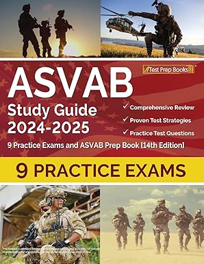 asvab study guide 2024 2025 practice exams and asvab prep book 1st edition lydia morrison 1637754752,
