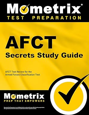 afct secrets study guide afct test review for the armed forces classification test 1st edition afct exam