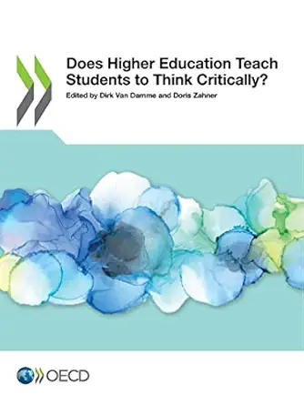 does higher education teach students to think critically 1st edition oecd 9264862978, 978-9264862975
