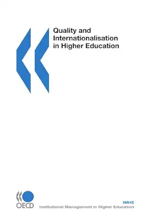 quality and internationalisation in higher education 1st edition oecd organisation for economic co operation