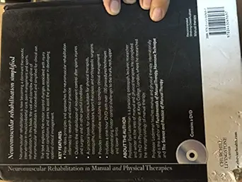 neuromuscular rehabilitation in manual and physical therapies principles to practice 1st edition eyal