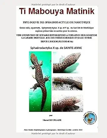 ti mabouya matinik phyloga nie des sphaerodactyles de martinique notes datudes herpatologiques et gaologiques