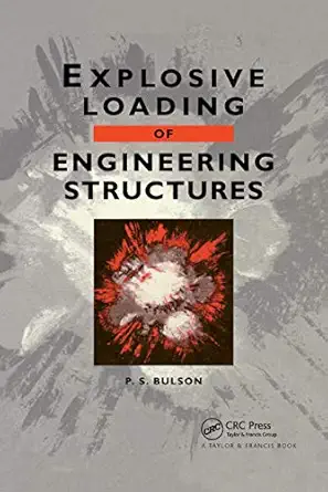 explosive loading of engineering structures a history of research and a review of recent developments 1st