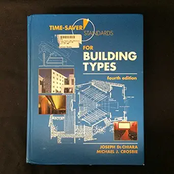 time saver standards for building types 1st edition joseph de chiara ,michael j crosbie 0070163871,