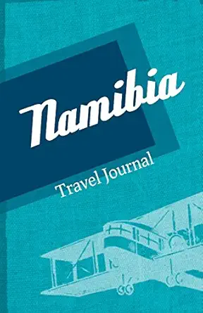 namibia travel journal lightweight airplane 5 5 x 8 5 size trip notebook 1st edition creativejournals