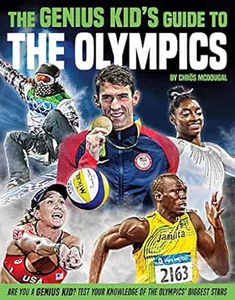 the genius kids guide to the olympics 1st edition chra s mcdougall 1952455073, 978-1952455070
