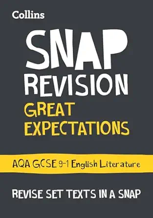 collins gcse 9 1 snap revision a great expectations aqa gcse 9 1 english literature text guide 1st edition