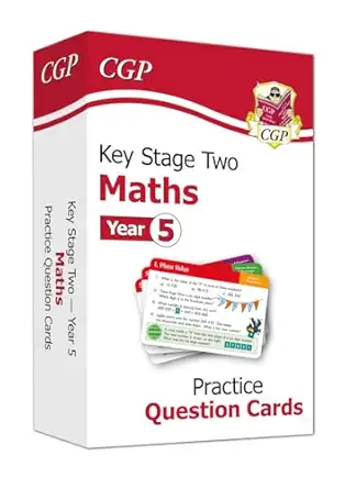 new ks2 maths practice question cards year 5 ideal for catch up and learning at home 1st edition cgp books