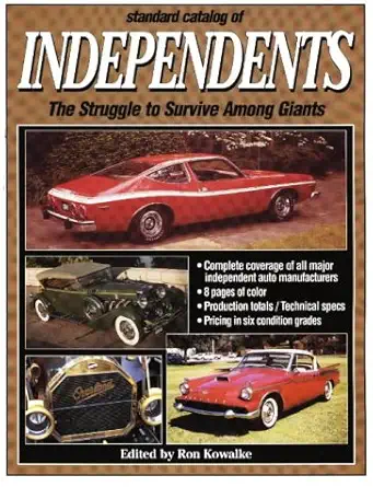 standard catalog of independents the struggle to survive among giants 1st edition ron kowalke 0873415698,