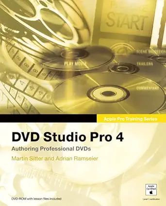 apple pro training series dvd studio pro 4 1st edition martin sitter ,adrian ramseier 0321334825,