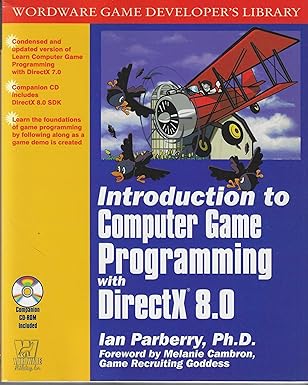introduction to computer game programming with directx 8 0 1st edition ian parberry 1556228104, 978-1556228100