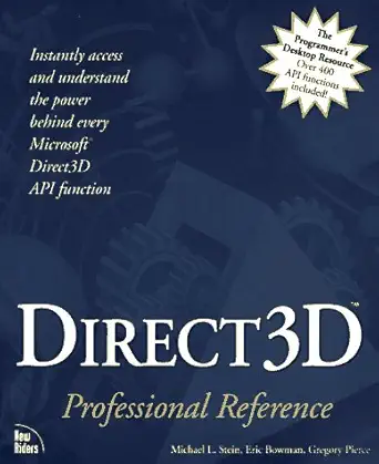 direct3d professional reference 1st edition michael stein ,eric bowman ,gregory pierce 1562057251,