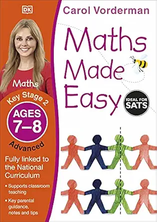 maths made easy ages 7 8 key stage 2 advancedages 7 8 key stage 2 advanced 1st edition carol vorderman