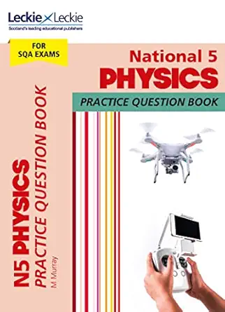 national 5 physics practice question book 1st edition michael murray 0008263590, 978-0008263591