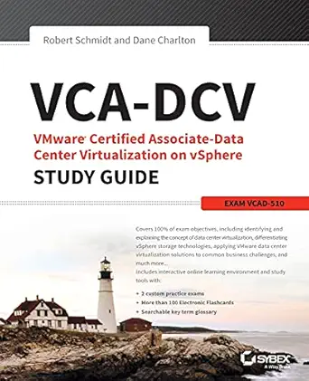 vca dcv vmware certified associate on vsphere study guide vcad 510 1st edition robert schmidt ,dane charlton