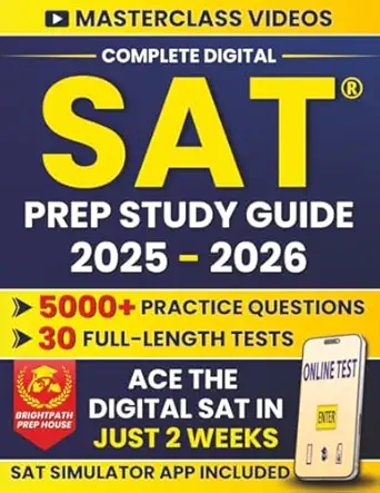 complete digital sata prep study guide 30 full tests 5000+ questions strategy videos and a 2 week plan to